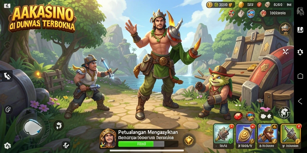 Gameplay AAKASINO yang mengasyikkan di dunia terbuka.