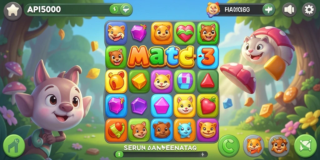 Tampilan menarik dari gameplay API5000 yang seru.