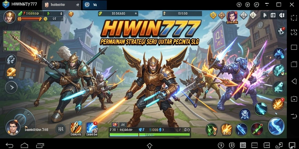 Tampilan gameplay seru HIWIN777 dalam mode SLG.