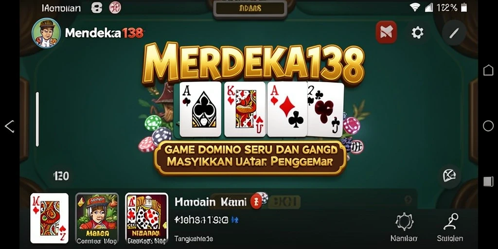 Tampilan gameplay seru dalam MERDEKA138 yang menarik.