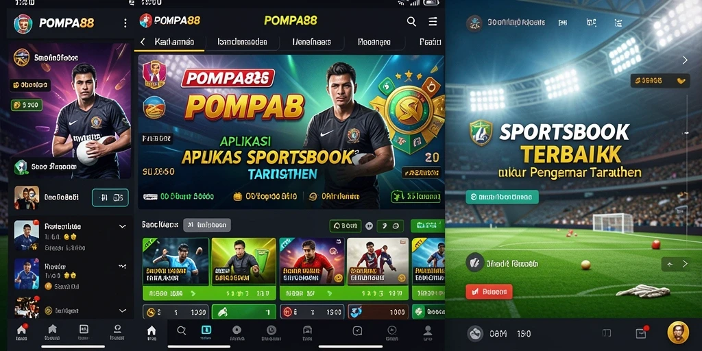 Tampilan menarik dari gameplay POMPA88 di sportsbook.