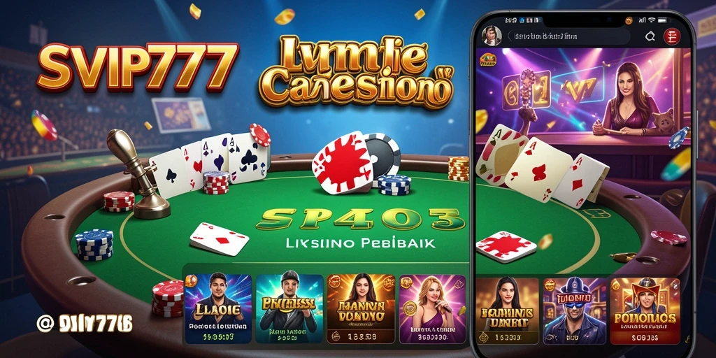 Tampilan gameplay SVIP777 yang menarik dalam suasana Live Casino.