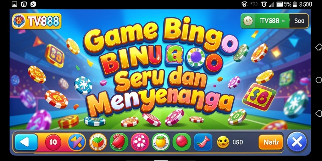 Gameplay TV888 yang seru dalam permainan Bingo.