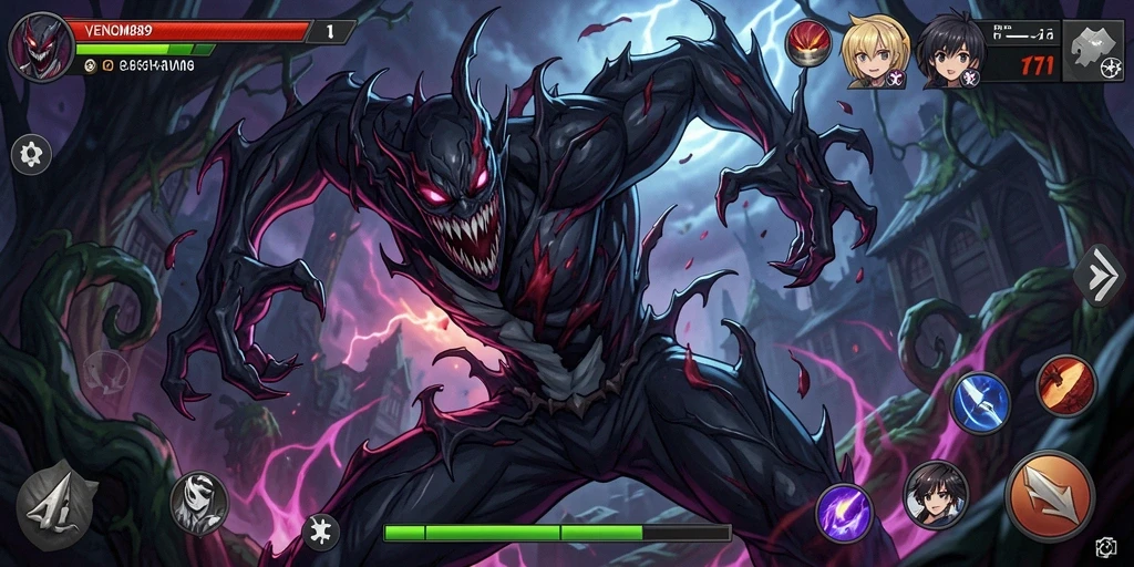 Gameplay penuh aksi dan karakter anime yang menarik.