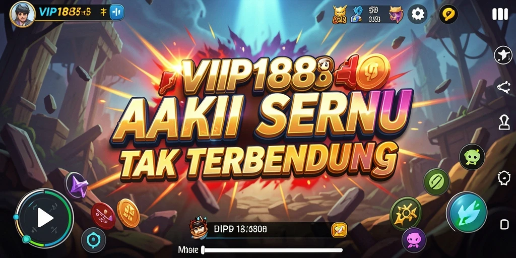 Tampilan gameplay VIP188 dengan aksi seru dan intens.